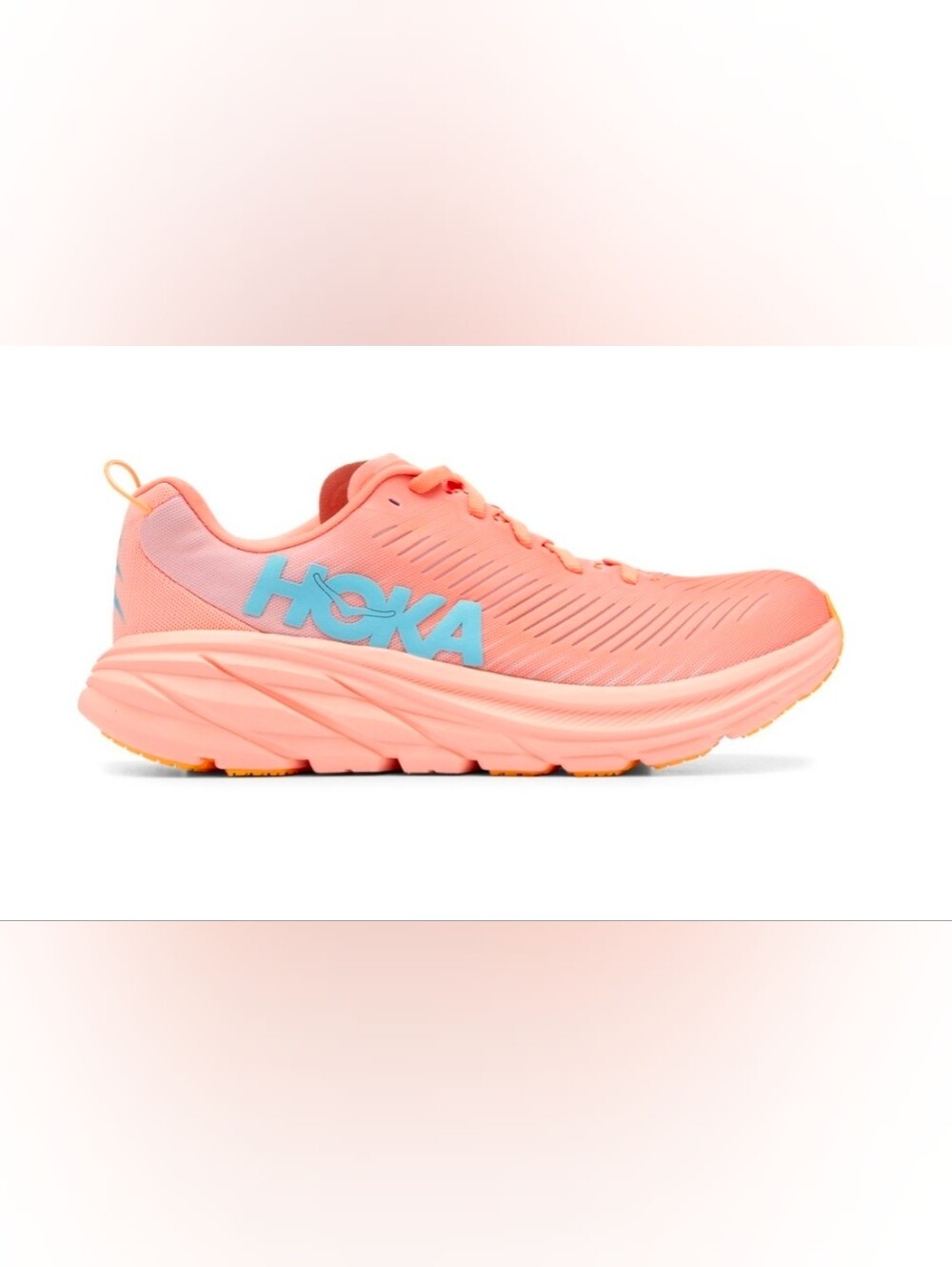 Hoka Rincon 3 Women's Shell Coral Peach Parfait Size 9.5B